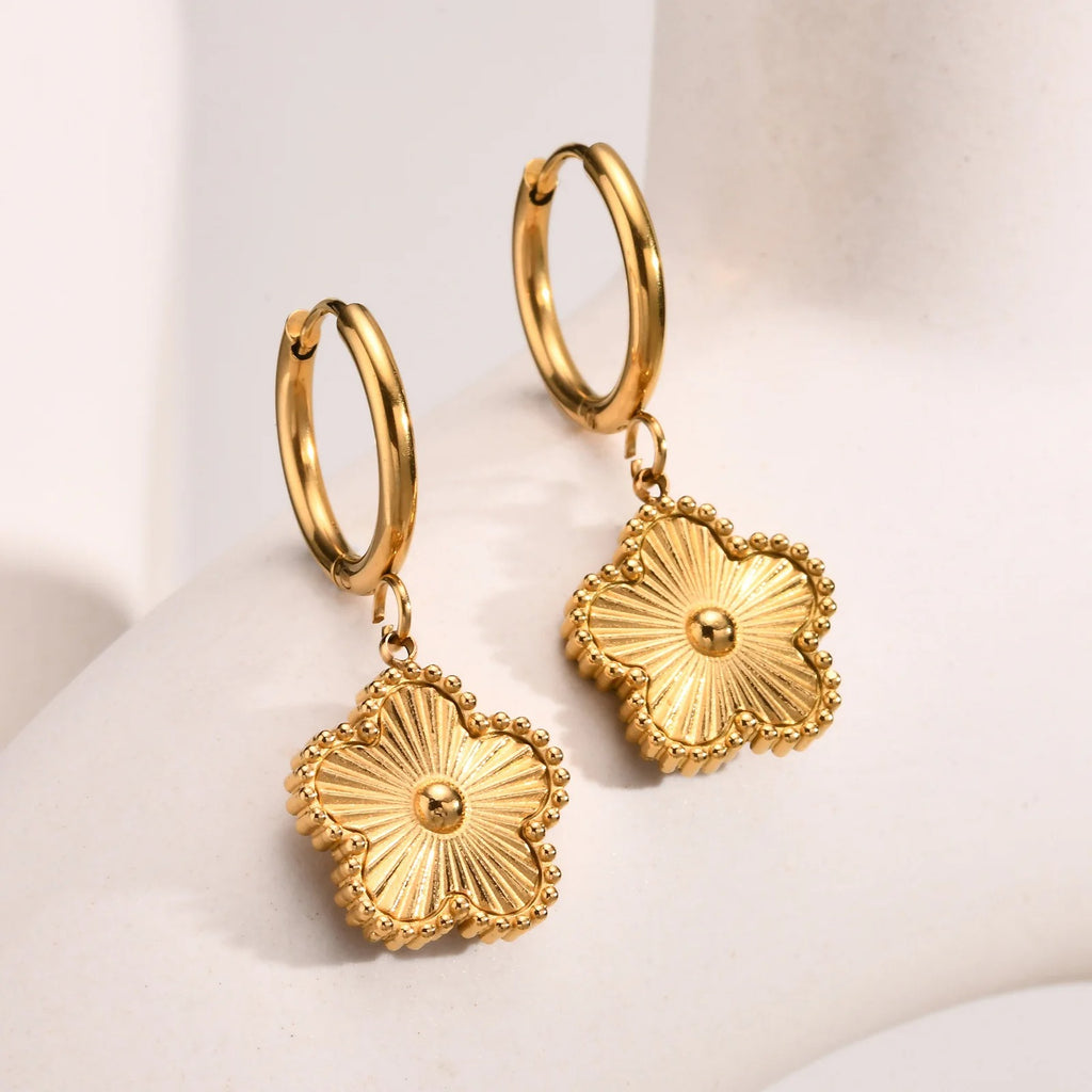 flower earrings