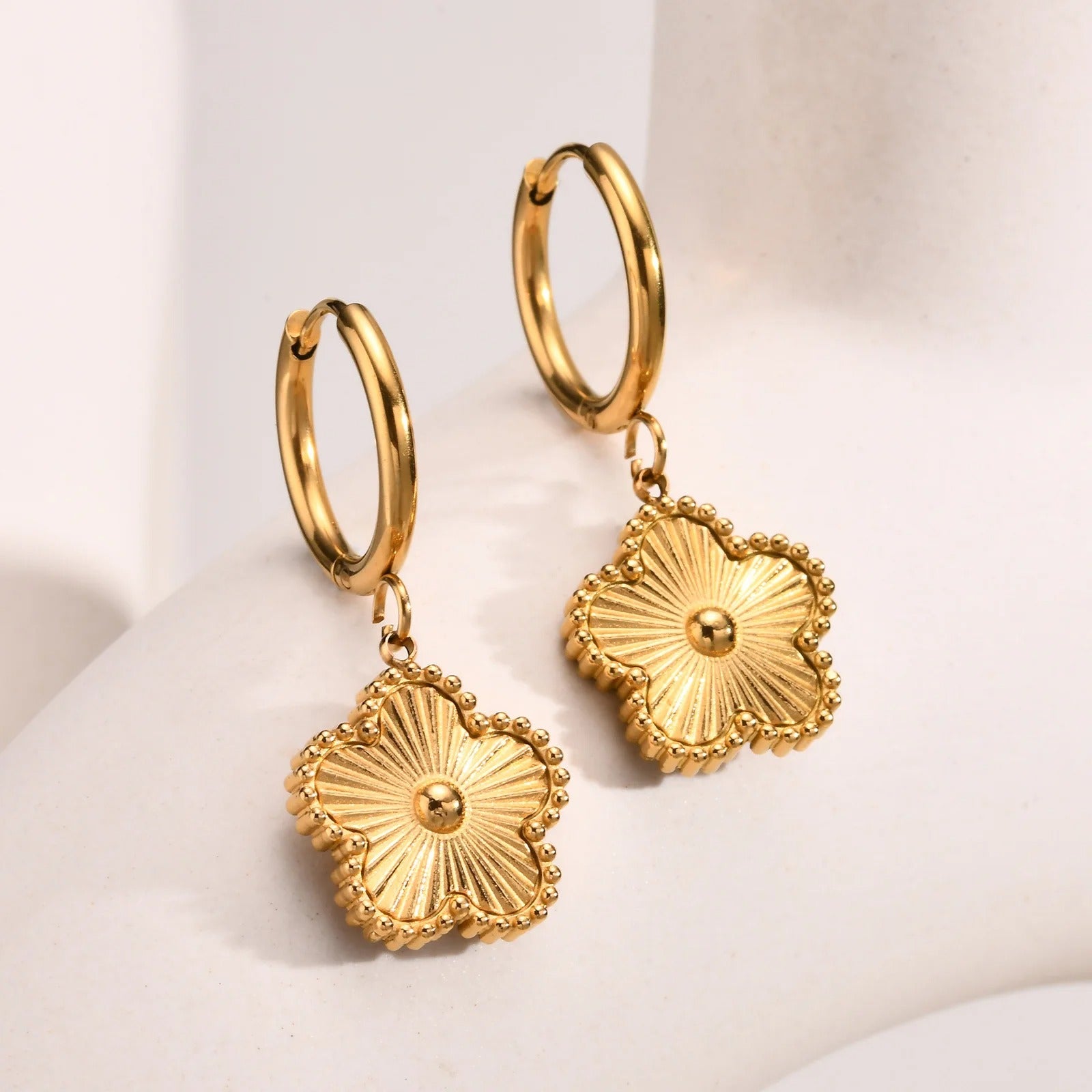 flower earrings