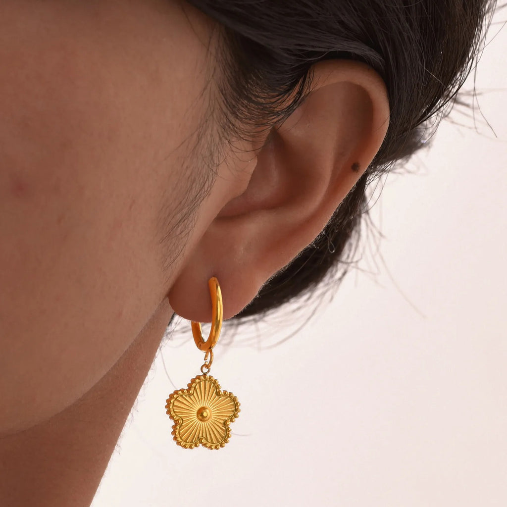 flower earrings