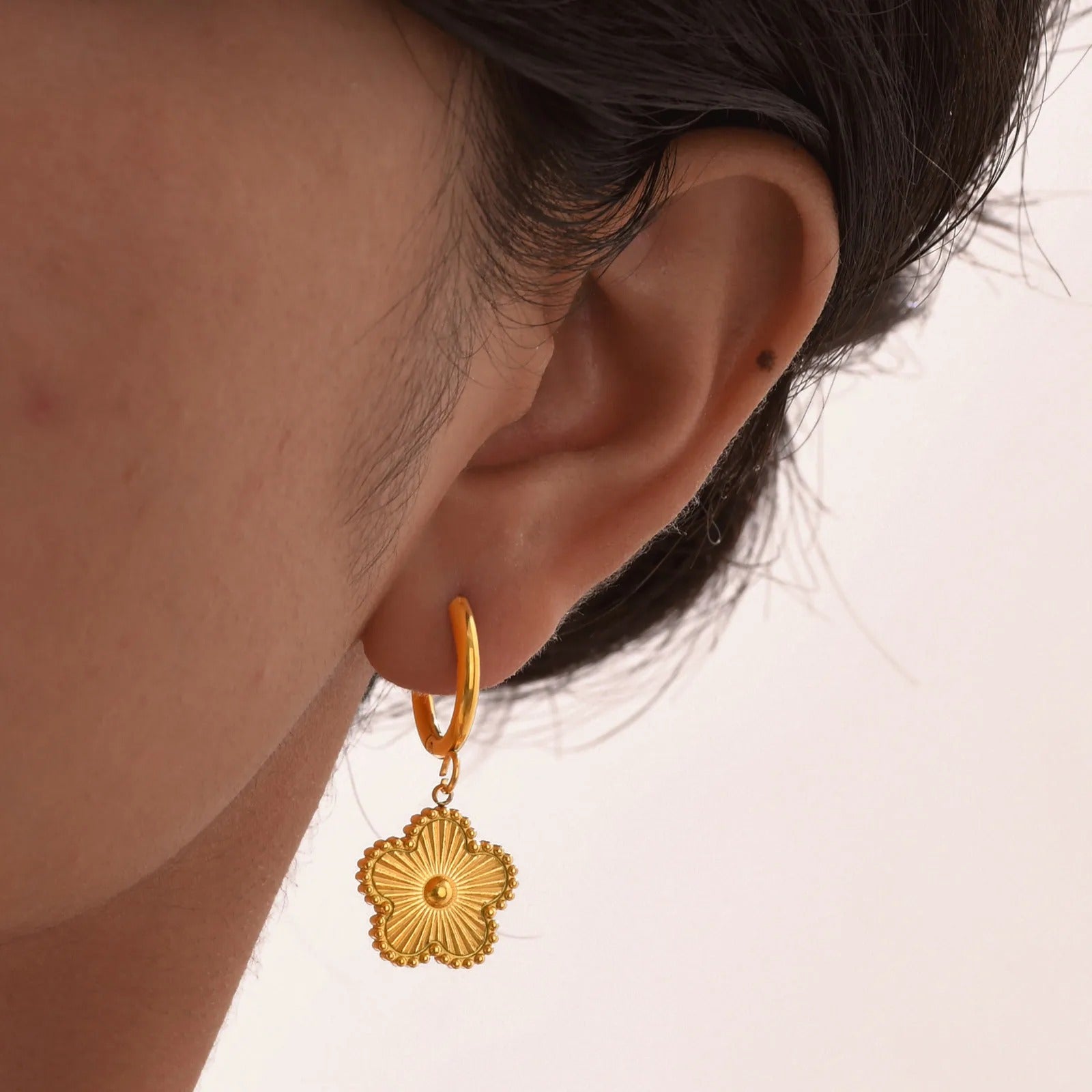flower earrings